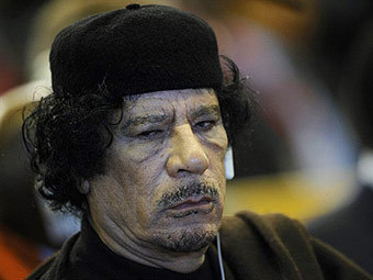 Интерпол распространил оранжевое предупреждение по Каддафи