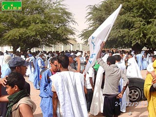 Более тысячи жителей столицы Мавритании вышли на митинг с требованием реформ и смены власти