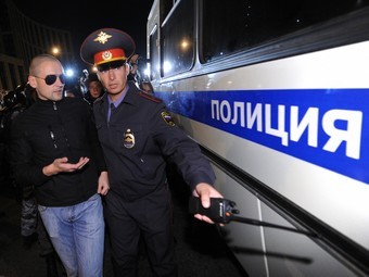Задержанного Сергея Удальцова отпустили из полиции