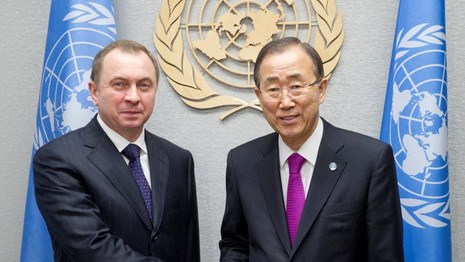 Макей: генсек ООН заинтересовался предложениями Беларуси
