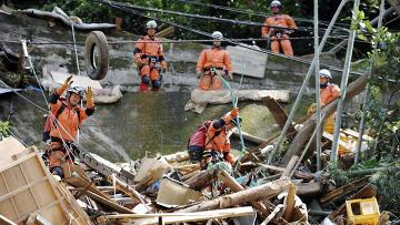 Жертвами тайфуна «Талас» в Японии стали 50 человек