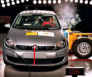VW GOLF VI признали самым безопасным авто 2009 года