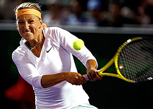 Азаренко вышла во второй круг открытого чемпионата Франции по теннису