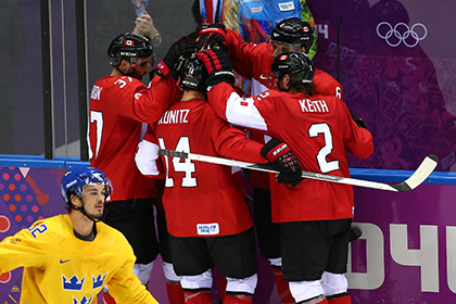 Канадские хоккеисты взяли последнее золото Олимпиады в Сочи