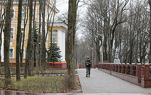 Установлено лицо, совершившее хулиганский взрыв у здания управления КГБ в Витебске