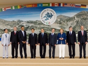Участники саммита G-8 договорились в течение 40 лет сократить выбросы СО2 на 50%