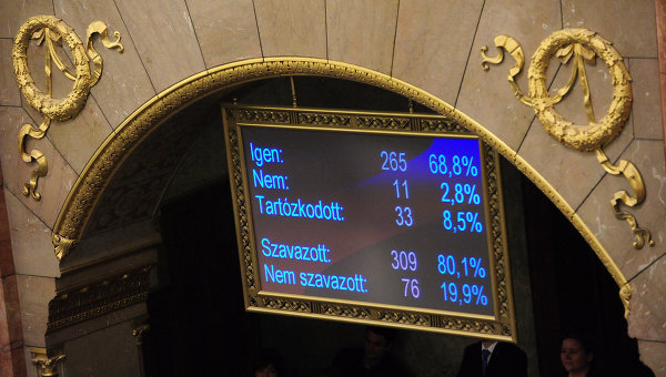 Парламент Венгрии изменил конституцию несмотря на критику ЕС и США