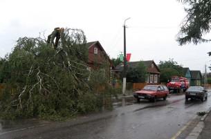 По Беларуси прошелся очередной ураган