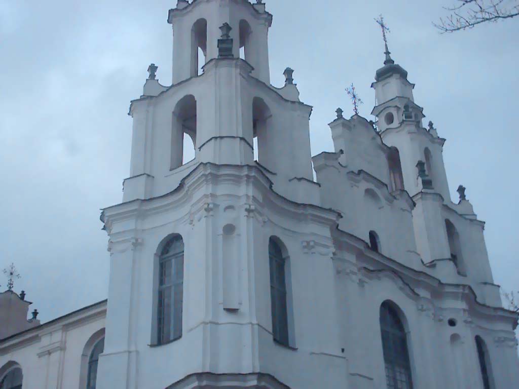 Ветер сорвал кровлю с Софийского собора в Полоцке