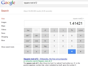 В поисковике Google появился калькулятор с голосовым управлением
