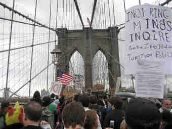 В ходе акции протеста в Нью-Йорке арестованы 700 демонстрантов