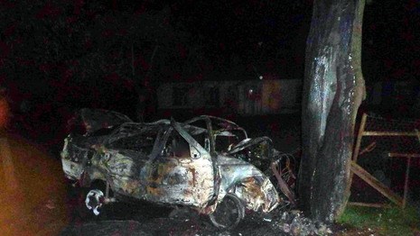 ДТП под Барановичами: три человека сгорели в машине