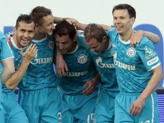 «Зенит» выиграл чемпионат России по футболу