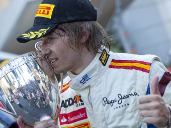 Шарль Пик выиграл вторую гонку GP2 в сезоне