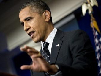 Обама назвал условие военного вмешательства в конфликт в Сирии