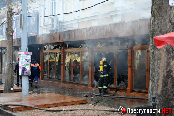 В Николаеве сгорел ночной клуб