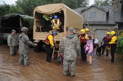 Во время наводнения в Колорадо пропали без вести 172 человека