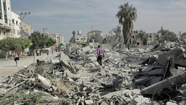 ВВС Израиля нанесли удары по сектору Газа в ответ на ракетный обстрел