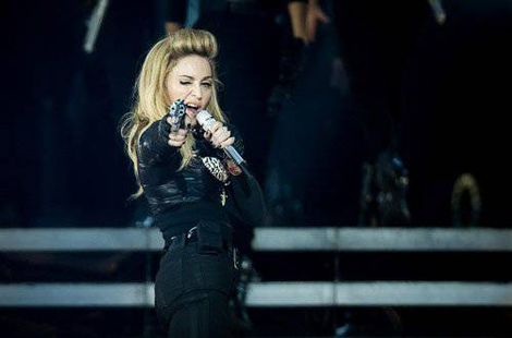 Мадонна устроила перестрелку в Лондоне