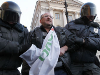 В Петербурге прошел митинг против полицейского произвола