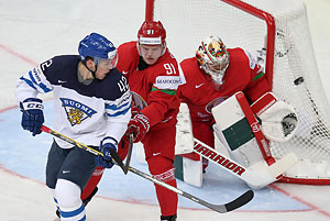 Беларусь проиграла Финляндии в матче ЧМ-2014 по хоккею