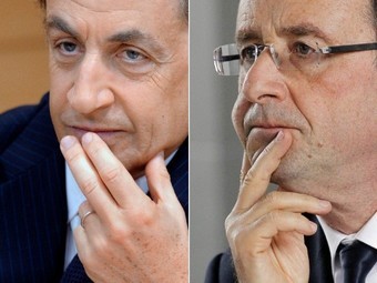 Олланд опережает Саркози на полтора процента