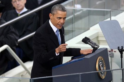 Обама на церемонии инаугурации пообещал равные права женщинам и иммигрантам