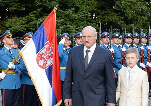Лукашенко получил высшую награду православной церкви Сербии