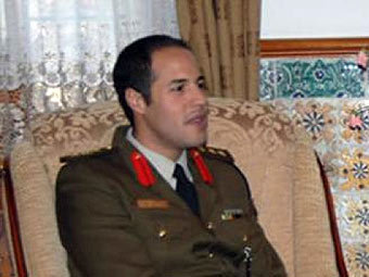 Ливийское ТВ показало «убитого» сына Каддафи