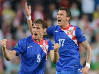 Сборная Хорватии выиграла первый матч на Евро-2012