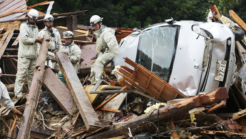 Число жертв тайфуна «Талас» в Японии достигло 34 человек (Видео)