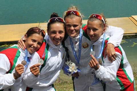 Белорусская женская байдарка-четверка выиграла бронзу Олимпиады-2012