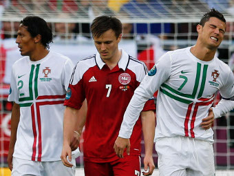 Евро-2012: Португалия вырвала победу у Дании