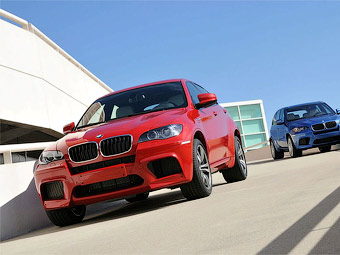 Компания BMW официально представила 555-сильные BMW X5 M и X6 M.