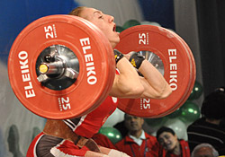 Белоруска Валентина Ляховец завоевала бронзу чемпионата Европы по тяжелой атлетике